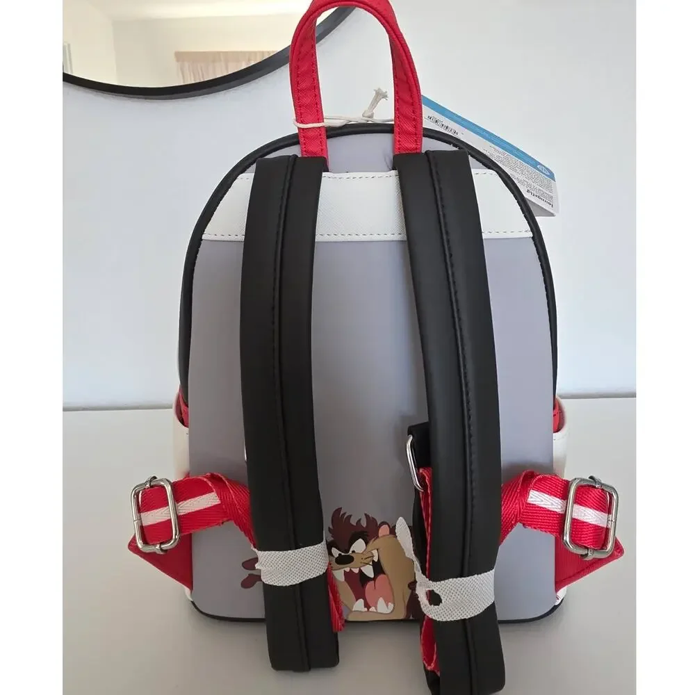 Loungefly Looney Tunes Characters Color Block Mini Backpack NWT - Picture 8 of 9